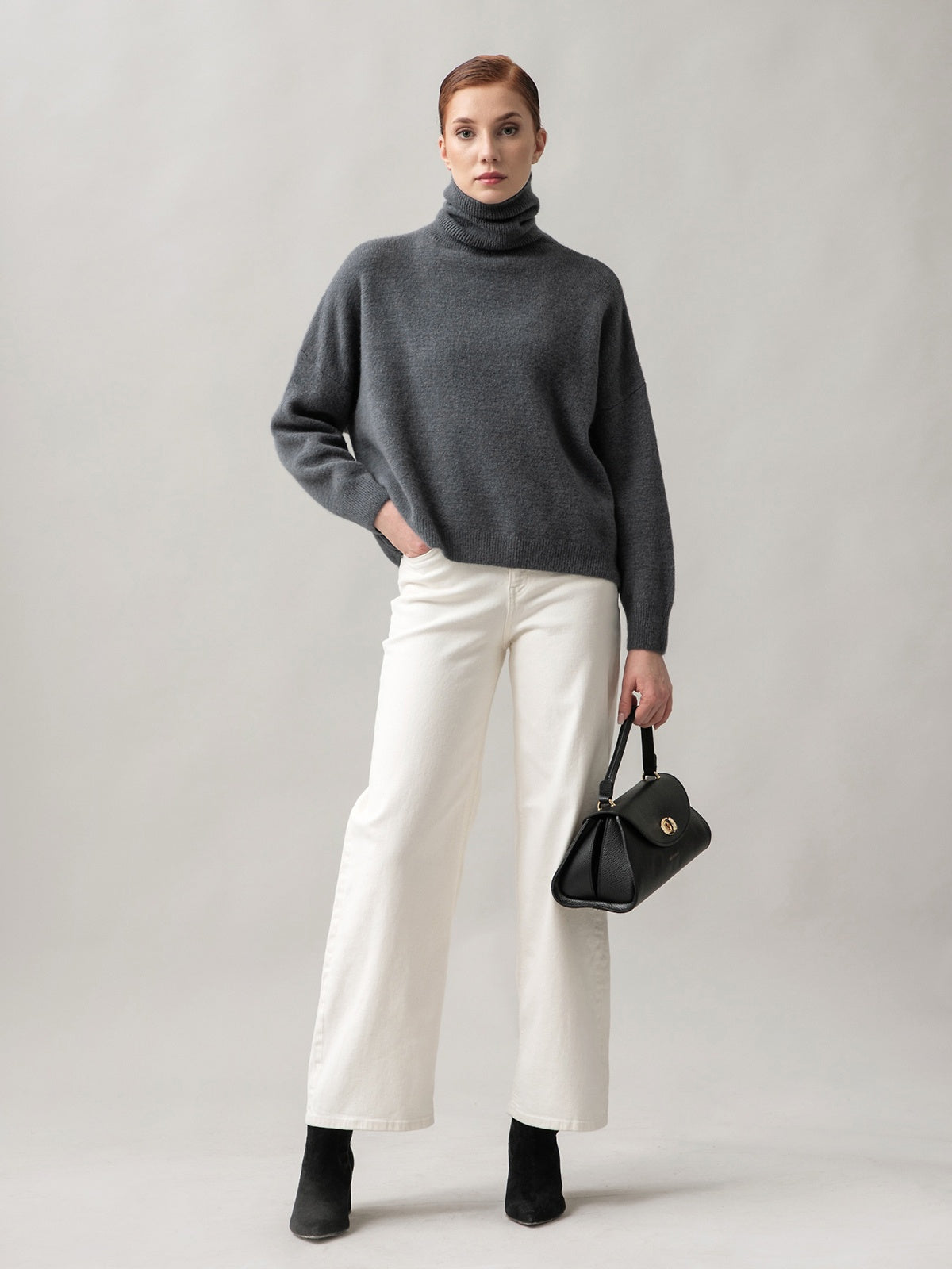 Damenpullover mit Baby Alpaka Wolle, Capsule Collection