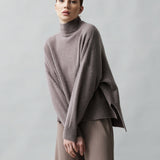 Damenpullover mit Baby Alpaka Wolle