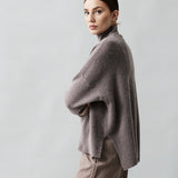 Damenpullover mit Baby Alpaka Wolle