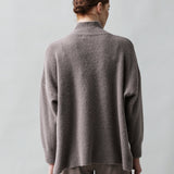 Damenpullover mit Baby Alpaka Wolle