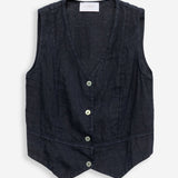 Damenweste, Capsule Collection, 100% Leinen
