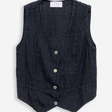 Damenweste, Capsule Collection, 100% Leinen