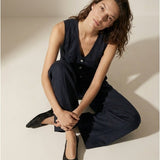 Damenweste, Capsule Collection, 100% Leinen