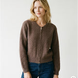 Damenpullover aus Mohairwolle