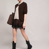 Damenpullover mit Baby-Alpakawolle