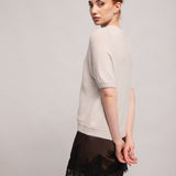 Damenpullover mit Baby-Alpakawolle