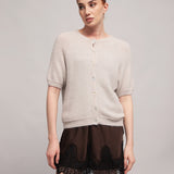 Damenpullover mit Baby-Alpakawolle