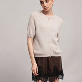 Damenpullover mit Baby-Alpakawolle