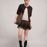 Damenpullover mit Baby-Alpakawolle