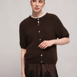 Damenpullover mit Baby-Alpakawolle