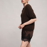 Damenpullover mit Baby-Alpakawolle