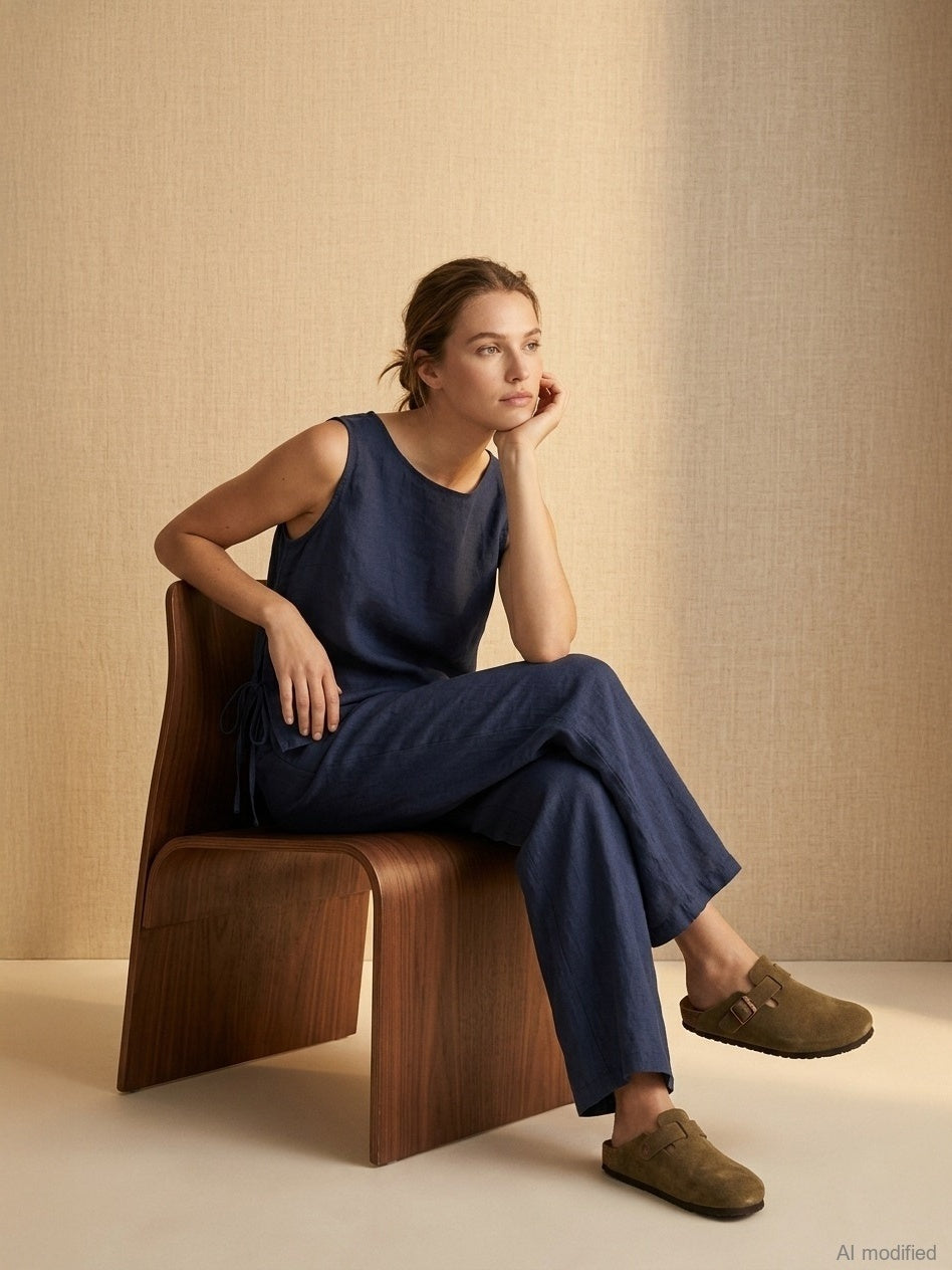 Bluse, Capsule Collection, 100% Leinen