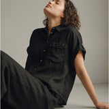 Damenhemd, Capsule Collection, 100% Leinen