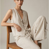 Damenweste, Capsule Collection, 100% Leinen