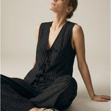 Damenweste, Capsule Collection, 100% Leinen