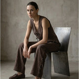 Damenweste, Capsule Collection, 100% Leinen