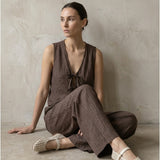 Damenweste, Capsule Collection, 100% Leinen
