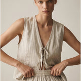 Damenhose, Capsule Collection, 100% Leinen