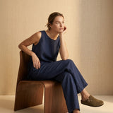 Damenhose, Capsule Collection, 100% Leinen