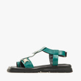 Damen-Ledersandalen