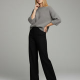 Damenpullover mit Mohairwolle