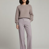 Damenpullover mit Mohairwolle