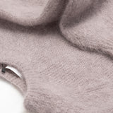 Damenpullover mit Mohairwolle