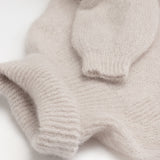 Damenpullover mit Mohairwolle