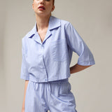 Kurzes Freizeithemd für Frauen