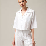 Kurzes Freizeithemd für Frauen