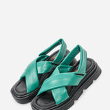 Damen Ledersandalen