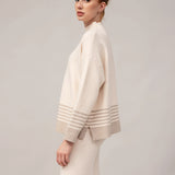 Pullover und Hose für Frauen mit Kaschmir