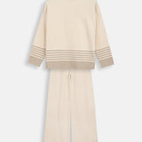 Pullover und Hose für Frauen mit Kaschmir