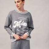 Pullover und Hose für Frauen mit Kaschmir