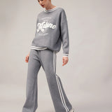 Pullover und Hose für Frauen mit Kaschmir