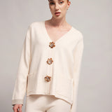 Pullover und Hose für Frauen mit Kaschmir