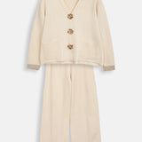 Pullover und Hose für Frauen mit Kaschmir