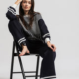 Pullover und Hose für Frauen mit Kaschmir