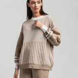 Pullover und Hose für Frauen mit Kaschmir
