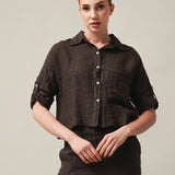 Damenhemd, Capsule Collection, 100% Leinen
