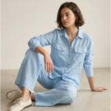 Damenhemd, Capsule Collection, 100% Leinen