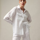 Damenhemd, Capsule Collection, 100% Leinen