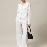 Damenhemd, Capsule Collection, 100% Leinen