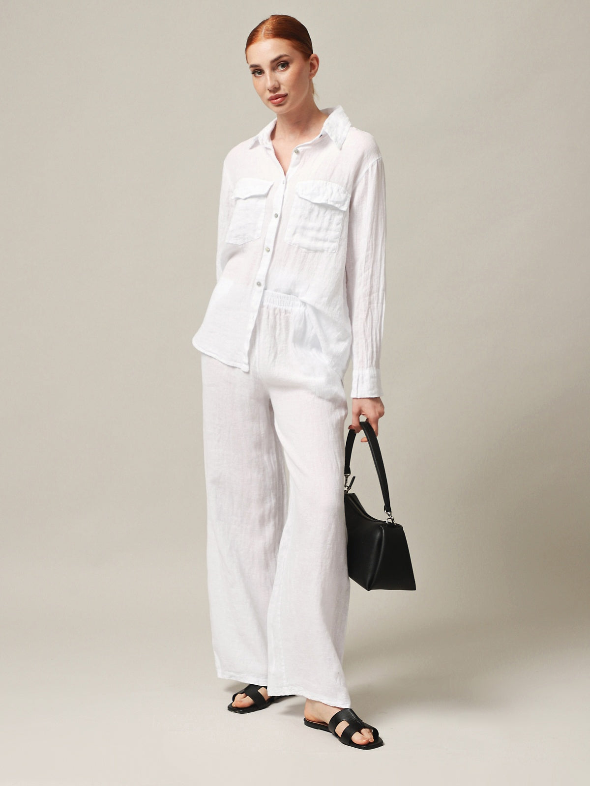 Damenhemd, Capsule Collection, 100% Leinen