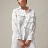 Damenhemd, Capsule Collection, 100% Leinen