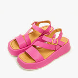 Damen-Ledersandalen