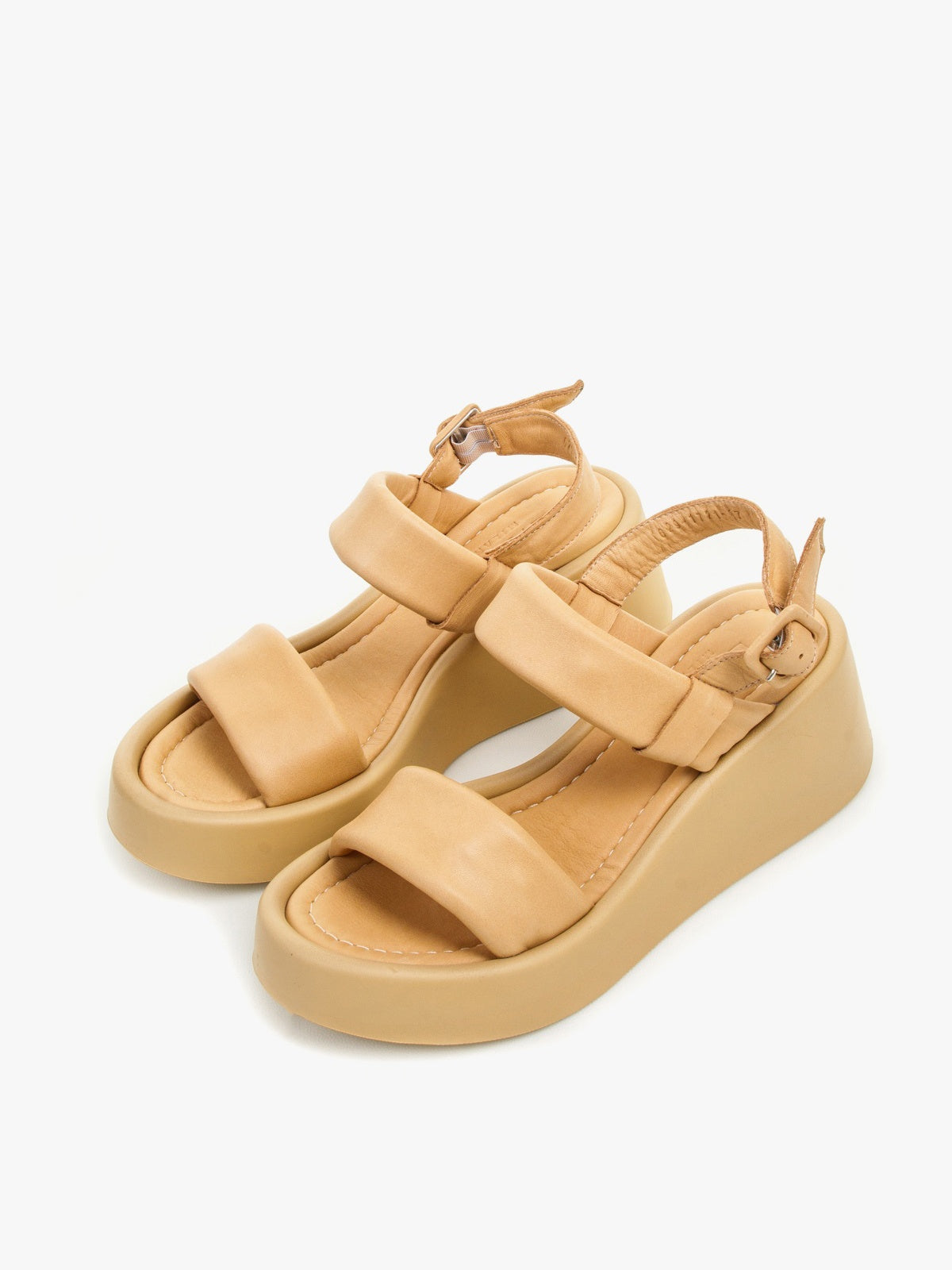 Damen-Ledersandalen