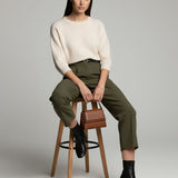 Damenpullover mit Baby-Alpakawolle