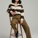 Damen Strickjacke mit Wolle