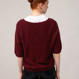 Moteriškas megztinis su alpakos jauniklių vilna